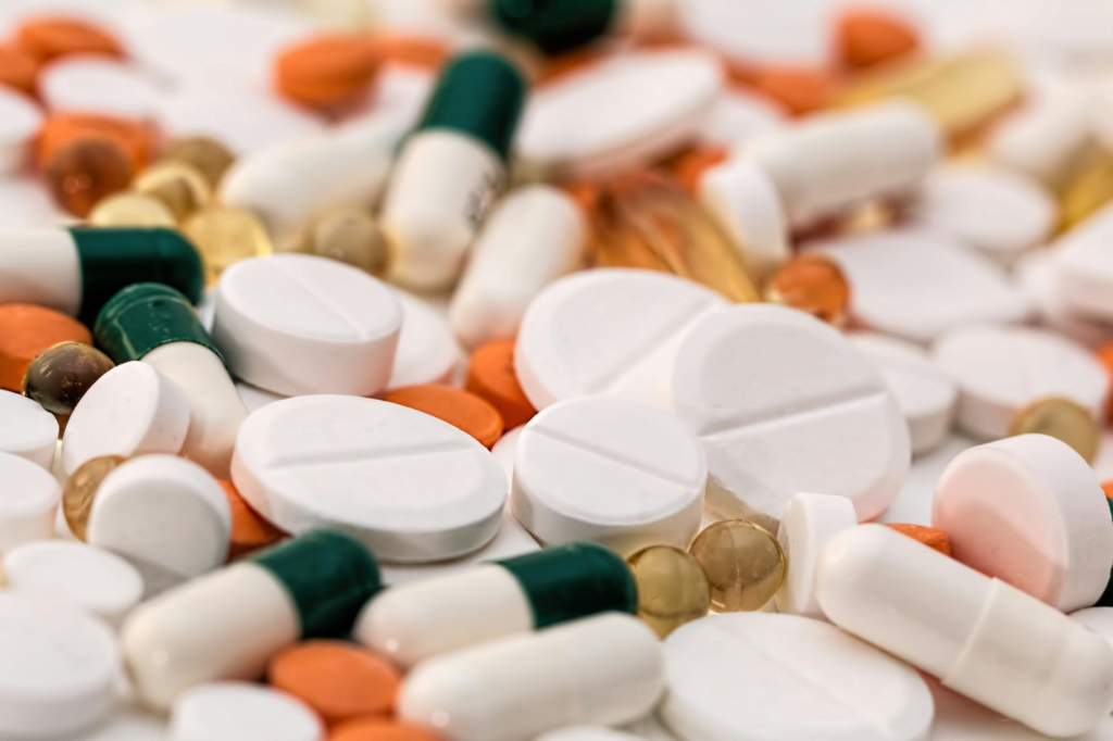 A picture of pills